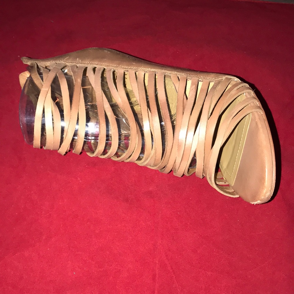 Wedged sandal